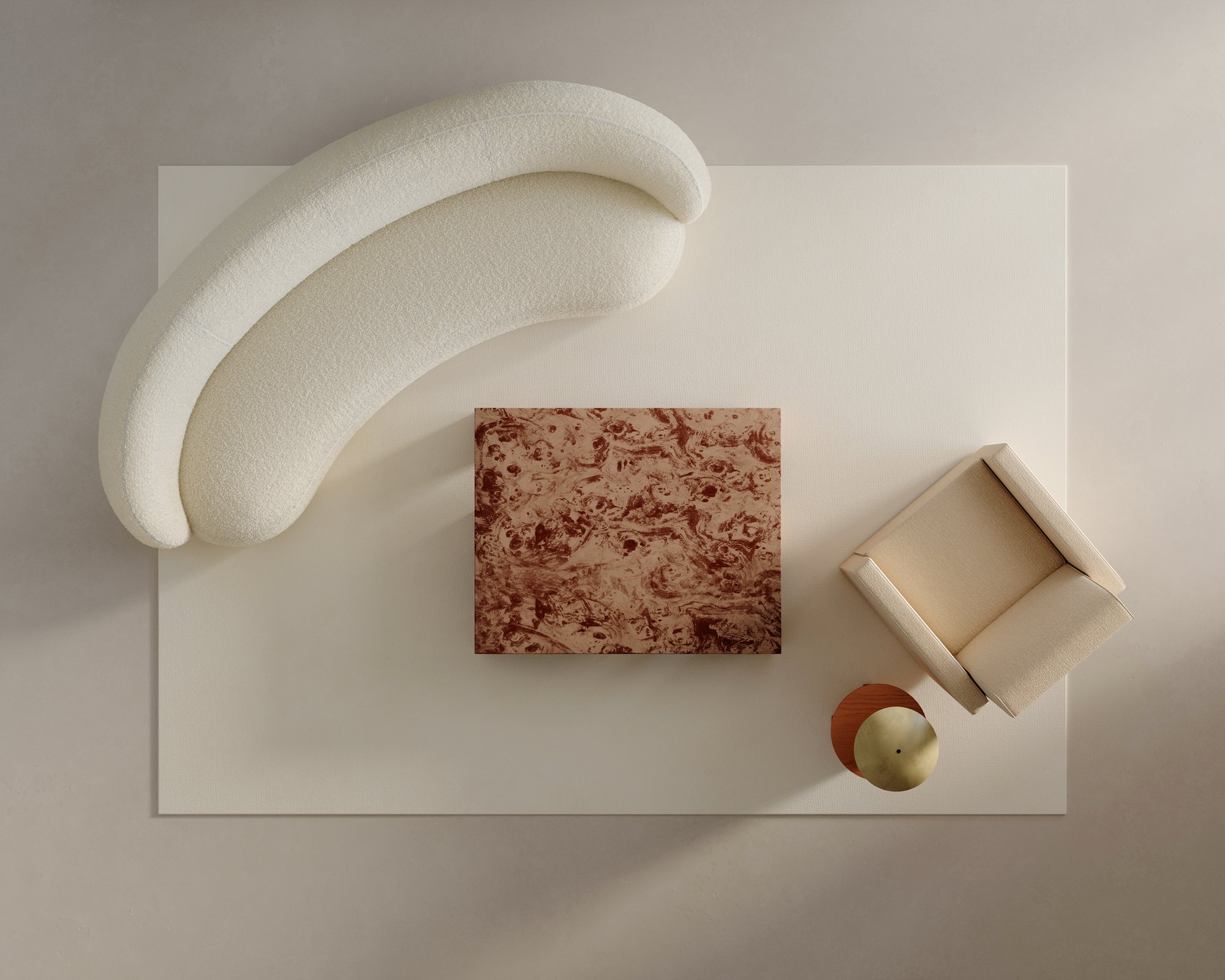 Grand – Walnut | Plush Wool Rug | NORDIC KNOTS