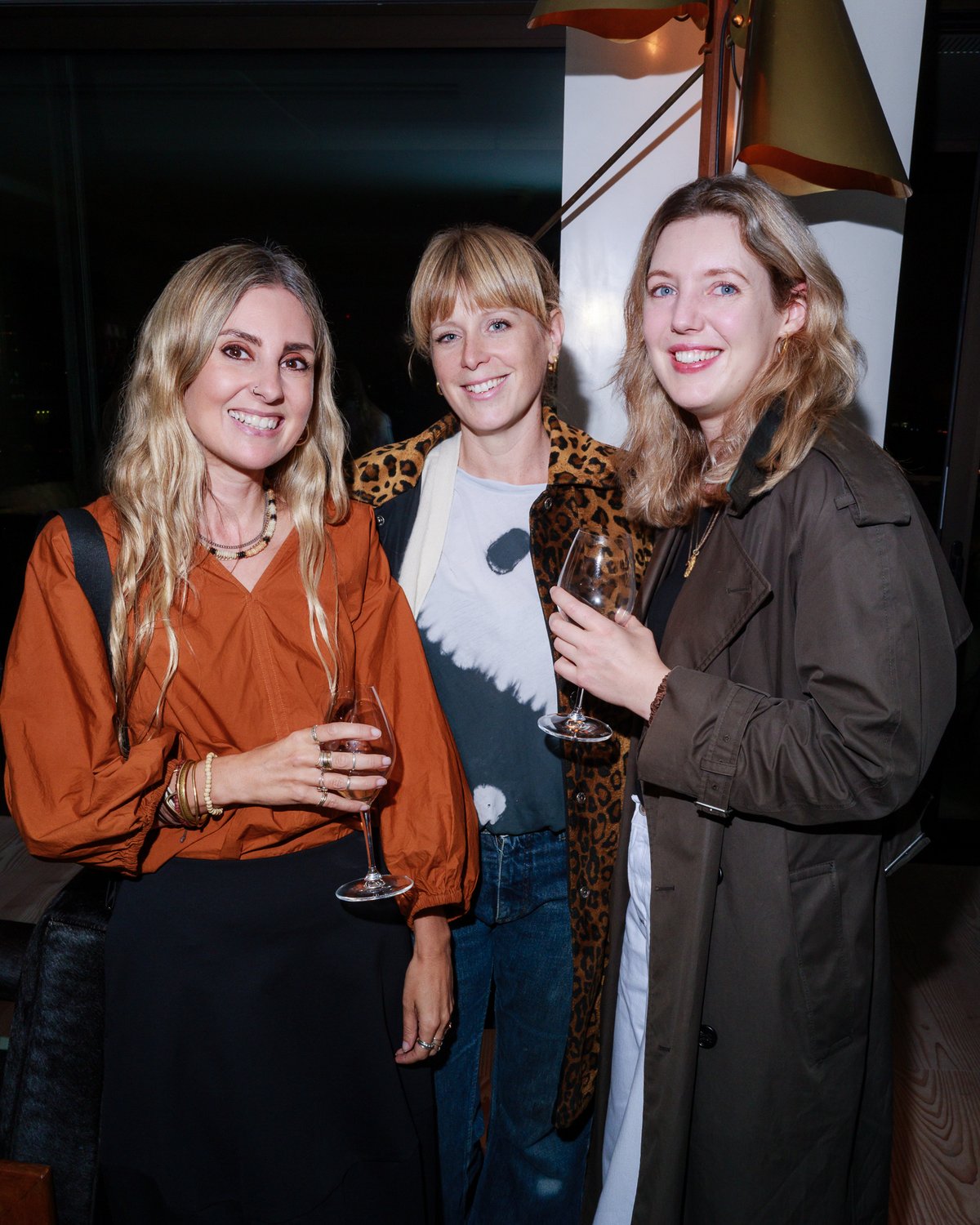 Portrait des invités lors de l’événement de lancement Eagle + Hodges à Londres.