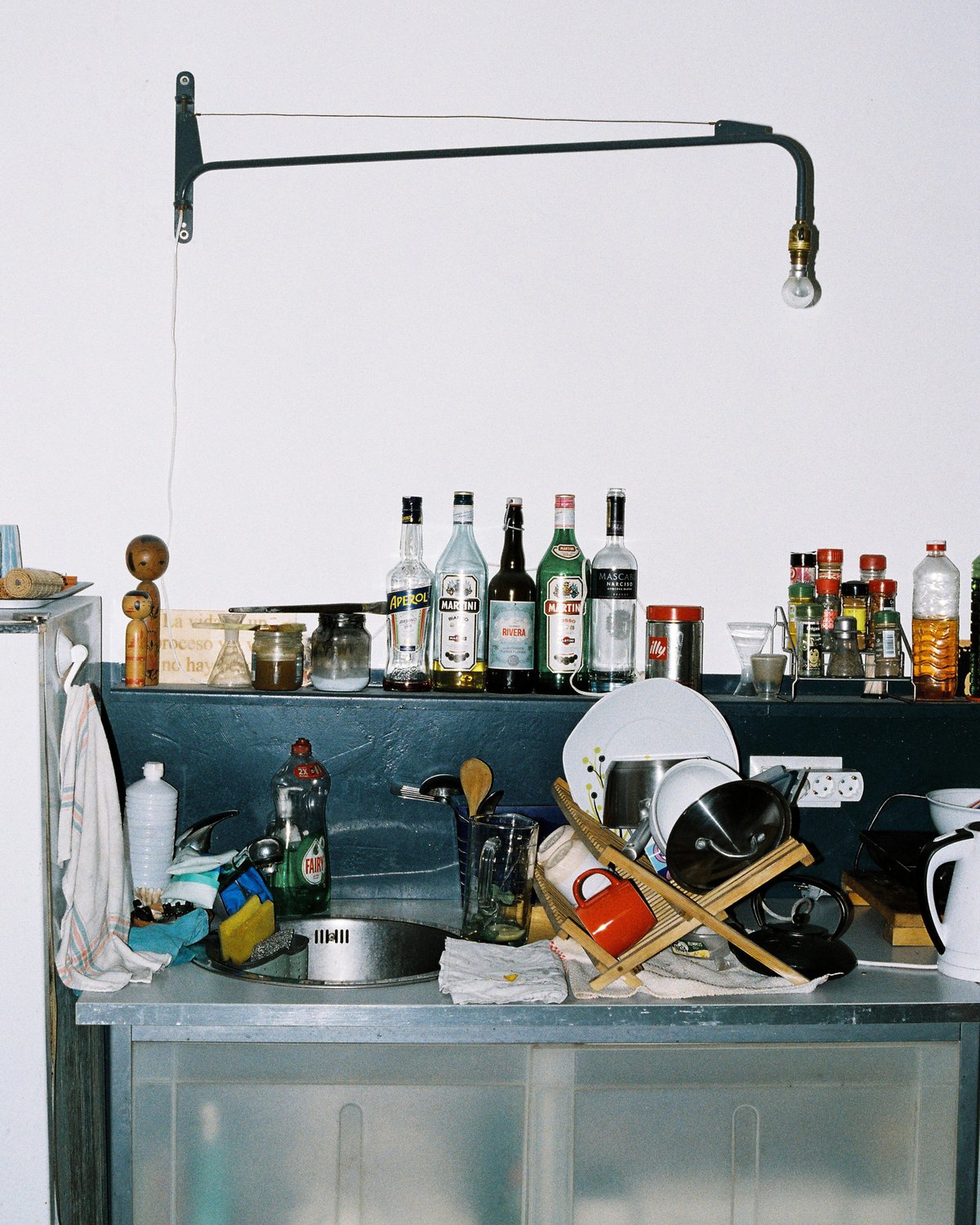 Das Studio von Aythamy Armas in Barcelona.