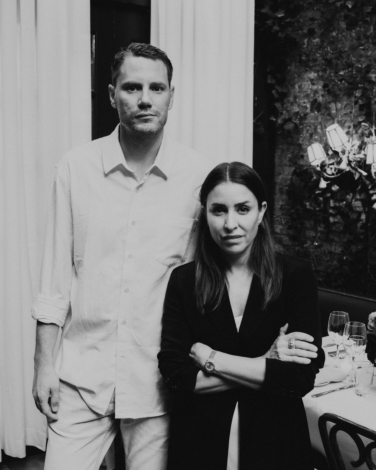 Einführungsveranstaltung der Nordic Shade-Gardinen im Waverly Inn in New York.