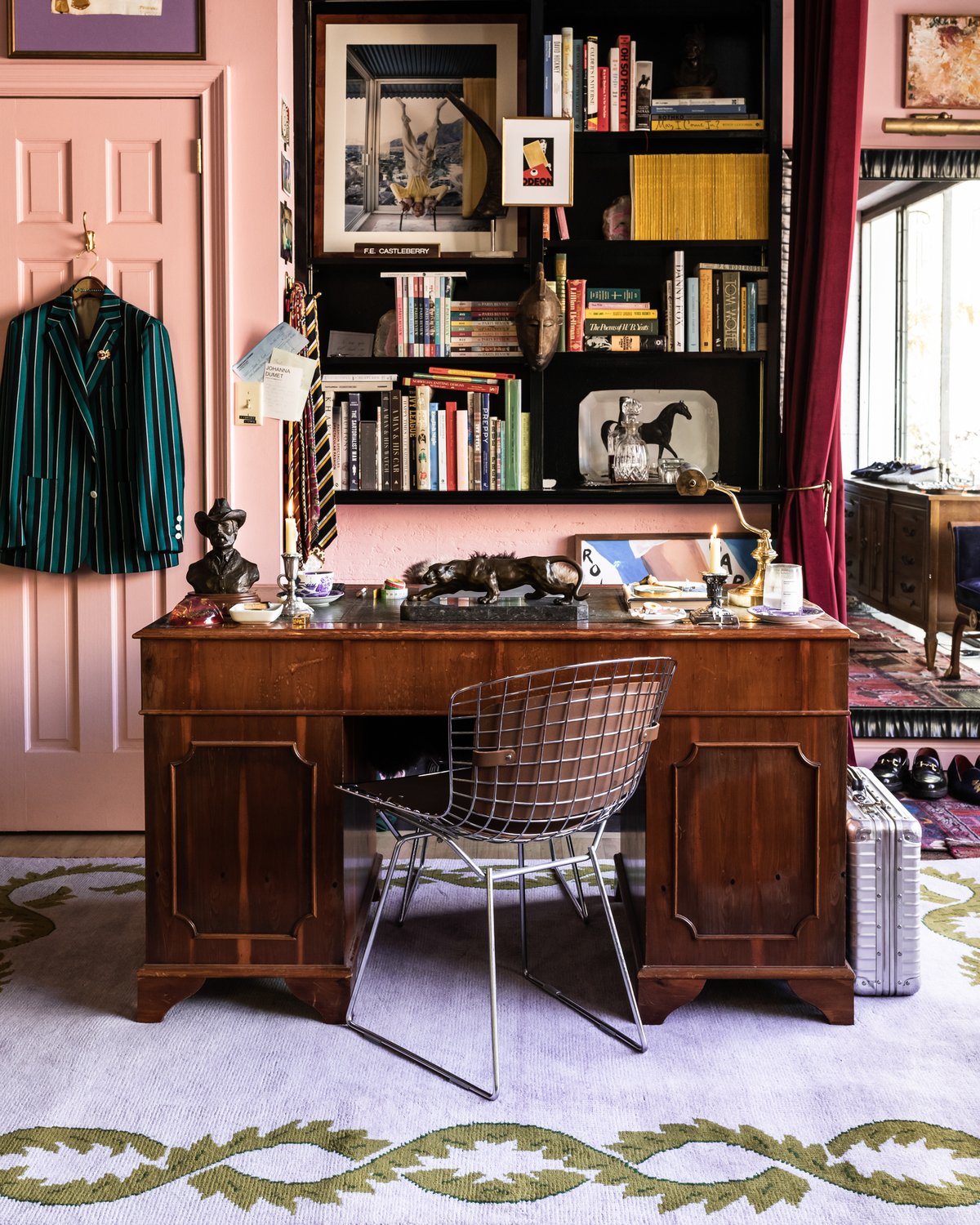 Climbing Vine i Frederick Egan Castleberrys hemstudio i Greenwich Village.