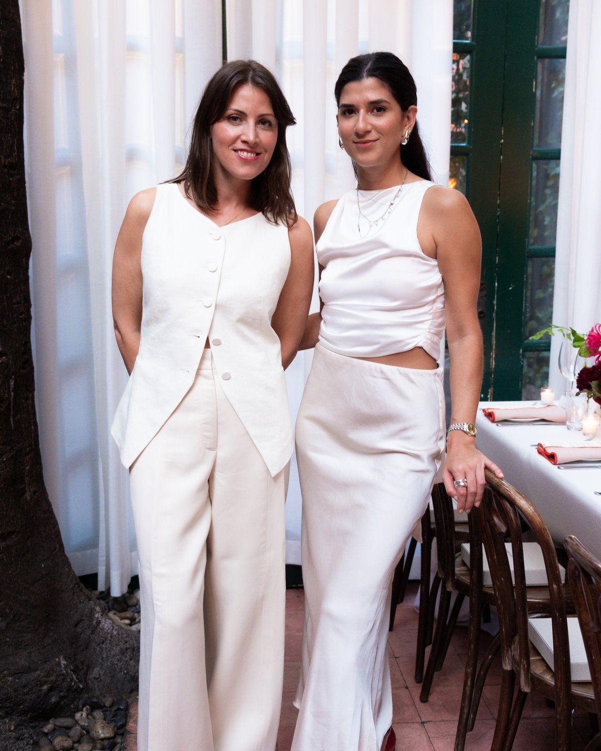 Launch-Event der Nordic Shade-Gardinen im Waverly Inn in New York City.