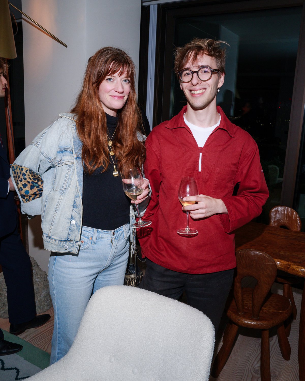 Portrait des invités lors de l’événement de lancement Eagle + Hodges à Londres.