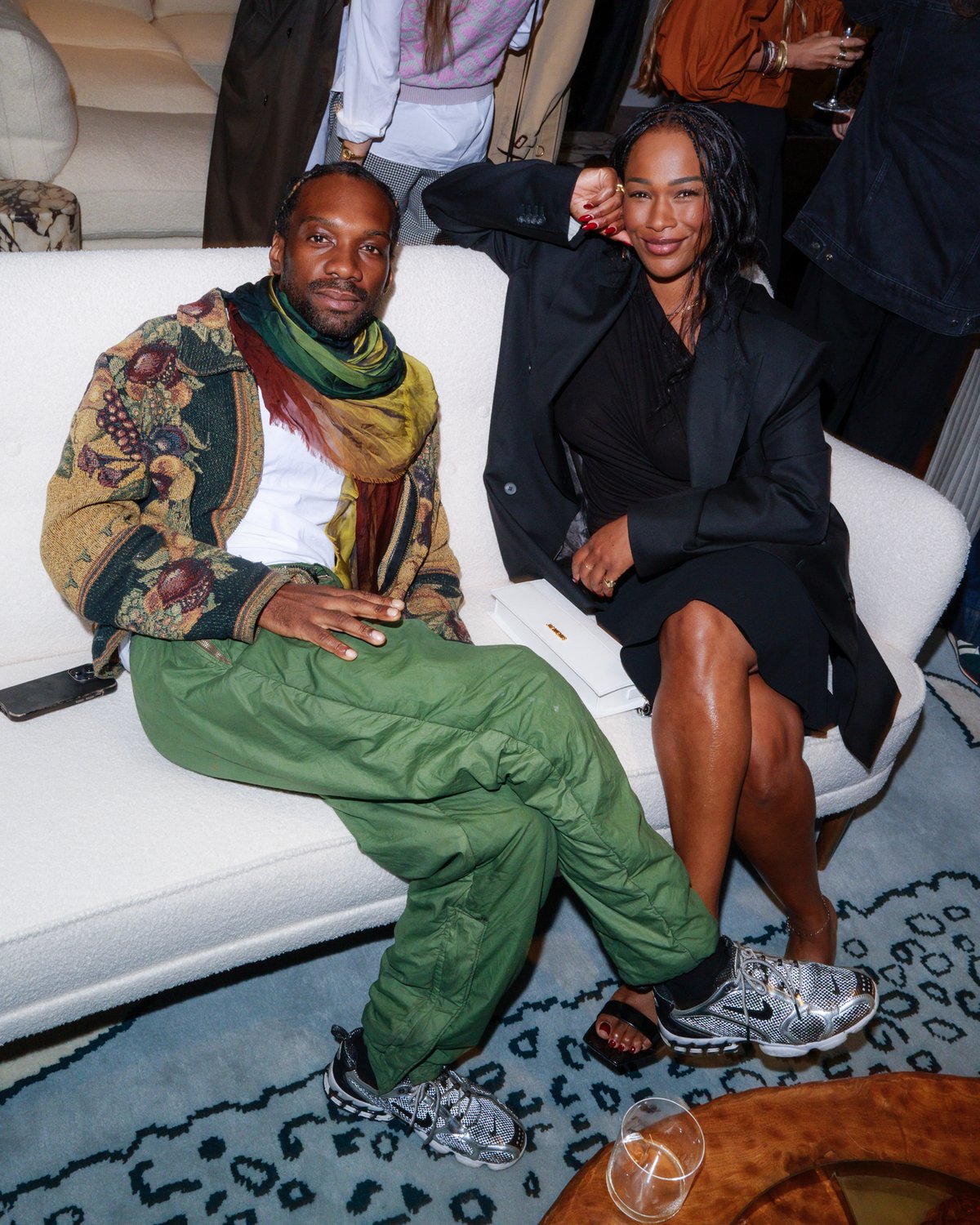 Portrait des invités lors de l’événement de lancement Eagle + Hodges à Londres.