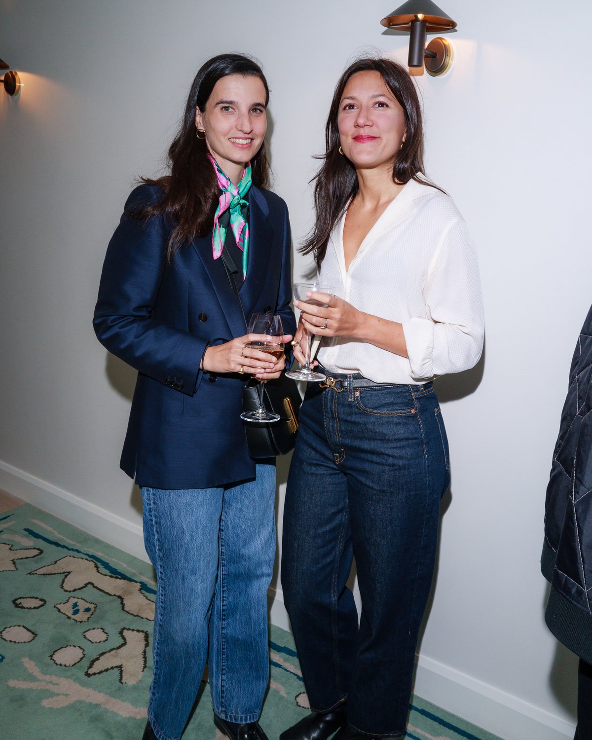 Portrait des invités lors de l’événement de lancement Eagle + Hodges à Londres.