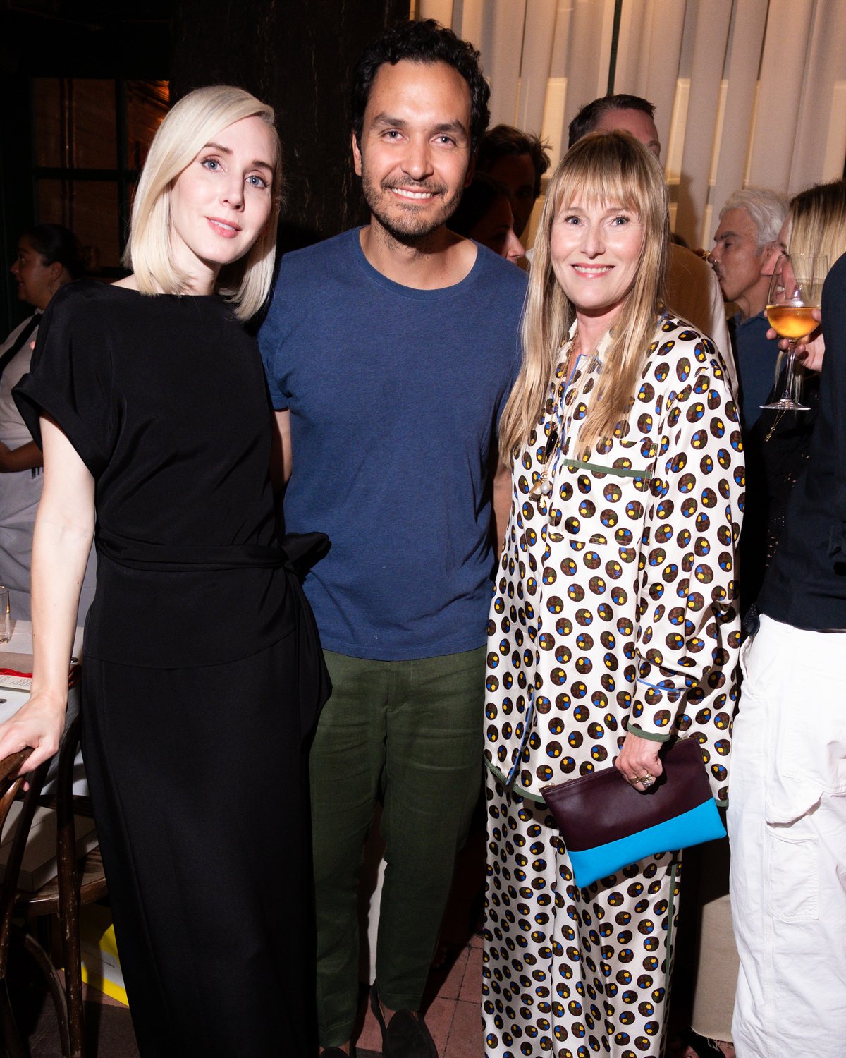 Veranstaltung zur Einführung der Nordic Shade Vorhänge im Waverly Inn in New York.