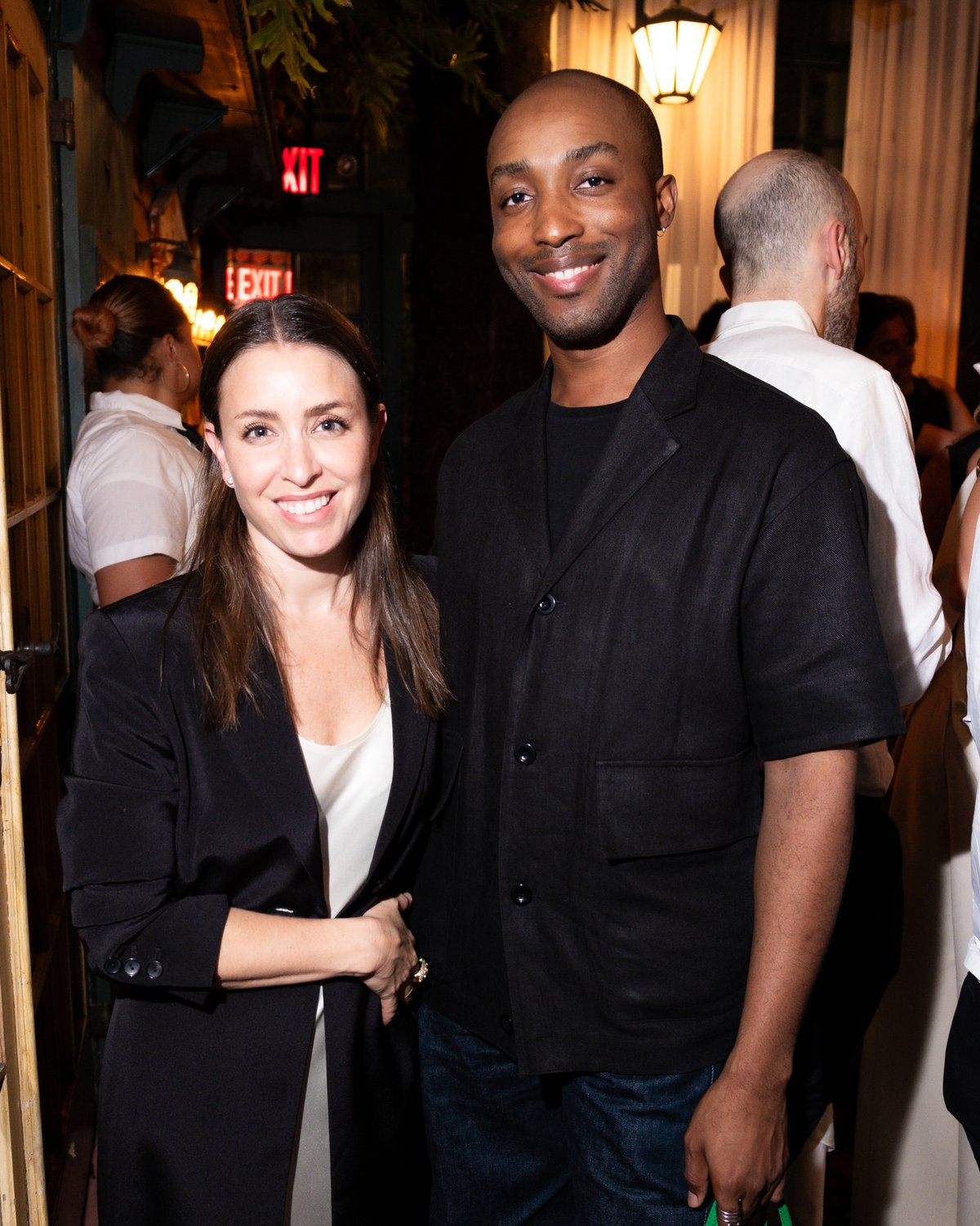 Launch-Event der Nordic Shade Vorhänge im Waverly Inn in New York.