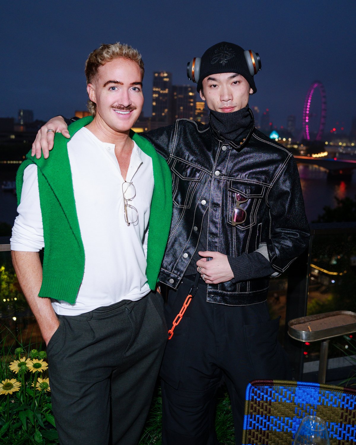 Portrait des invités lors de l’événement de lancement Eagle + Hodges à Londres.