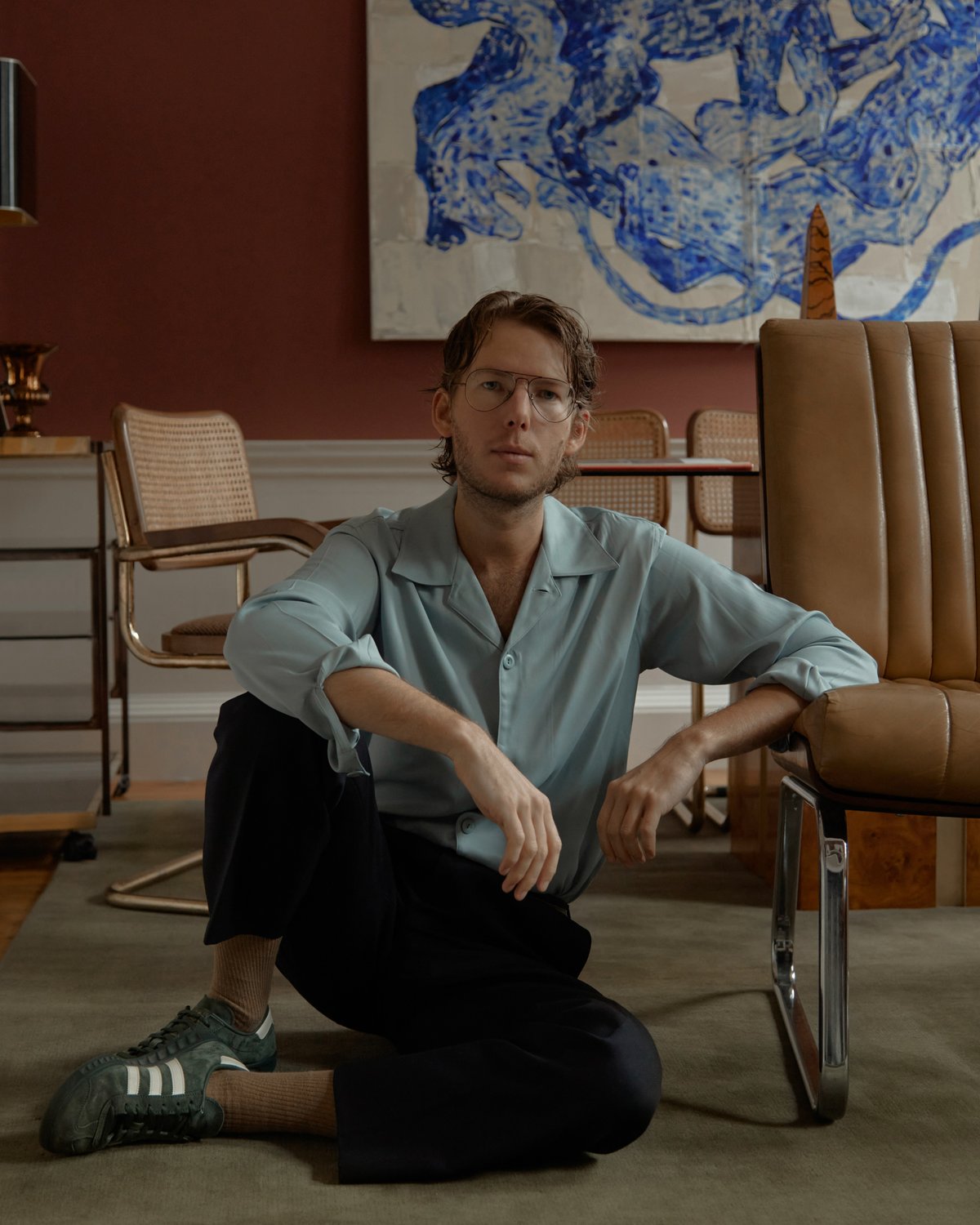 Porträt von Gergei Erdei mit Grand Moss.