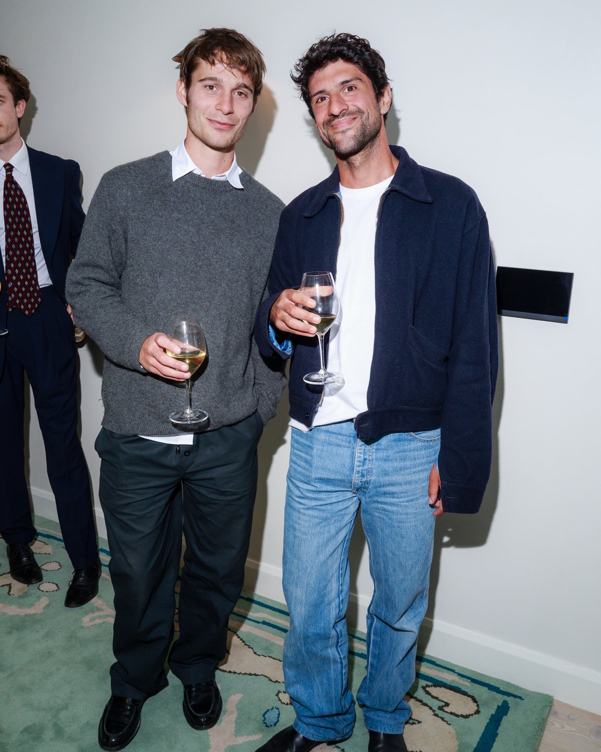 Portrait des invités lors de l’événement de lancement Eagle + Hodges à Londres.